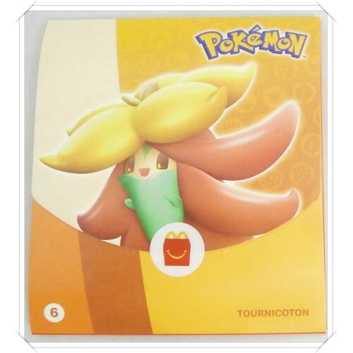 Série Pokémon Combat Express - Pochette N°06 Tournicoton - Happy Meal - Mcdo 2022
