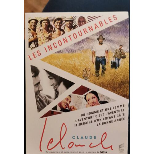 Claude Lelouch. Les Incontournables : Un Homme Et Une Femme, L'Aventure C'Est L'Aventure, Itinéraire D'Un Enfant Gâté, La. Bonne Année.