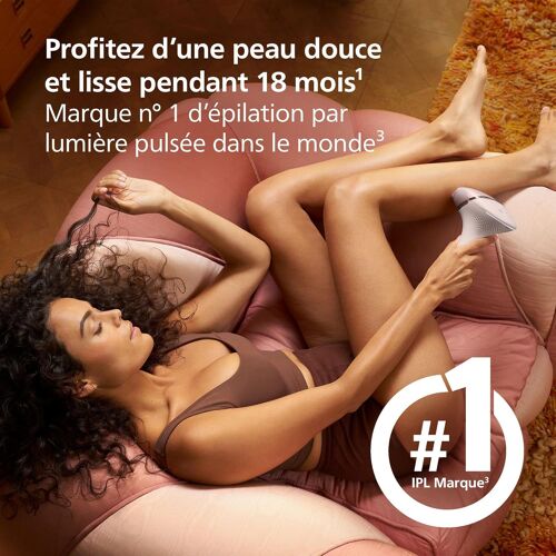 Philips Lumea Ipl 9900 Series Bri950/02 Épilateur À Lumière Pulsée Avec Senseiq