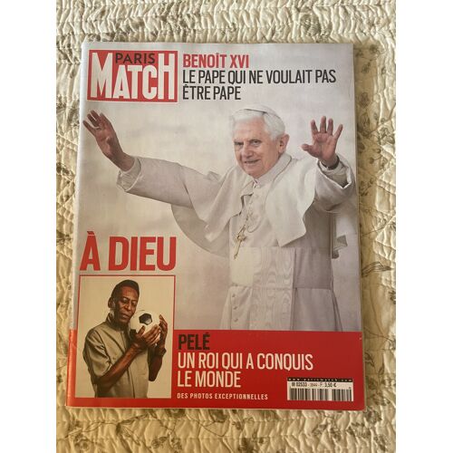 Benoît Xvi, Le Pape Qui Ne Voulait Pas Être Pape, Paris Match N°3844, Janvier 2023