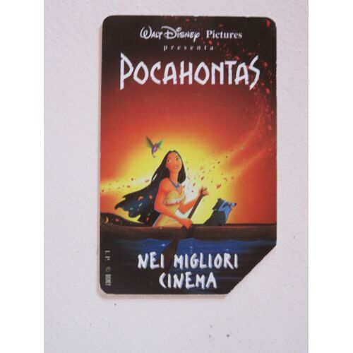 Télécarte "Pocahontas - Disney" - Telecom Italia