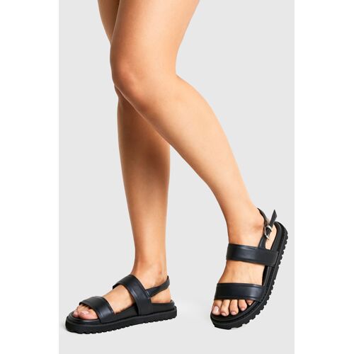 Chaussures Boohoo Hzz17479s105s14 Sandales Noir