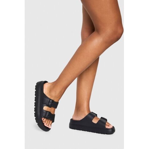 Chaussures Boohoo Hzz17330s105s11 Claquette Et Tong Noir
