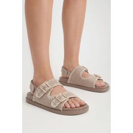 Chaussures Boohoo Hzz43344s167s11 Sandales Taupe