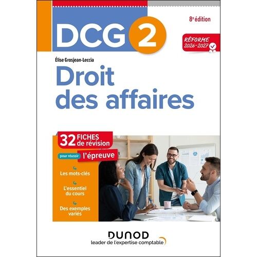 Dcg 2 - Droit Des Affaires - Fiches Réforme 2026-2027