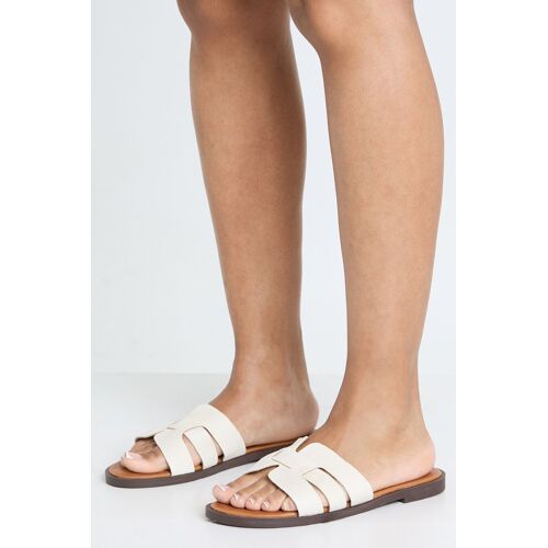 Chaussures Boohoo Hzz53945s103s11 Mules Beige