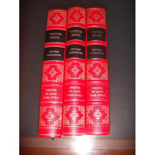 Victor Hugo: Oeuvres Complètes: Dessins Et Lavis Tomes 12/1, 12/2, 13/1, 1980, Tbe