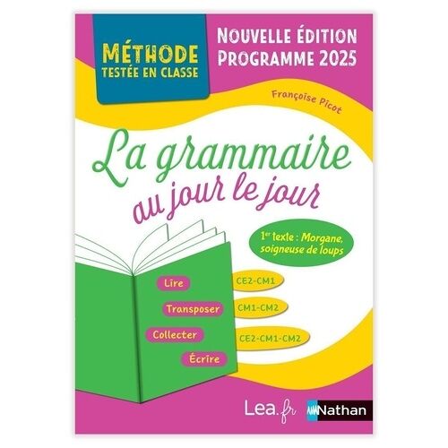 La Grammaire Au Jour Le Jour Ce2-Cm1-Cm2