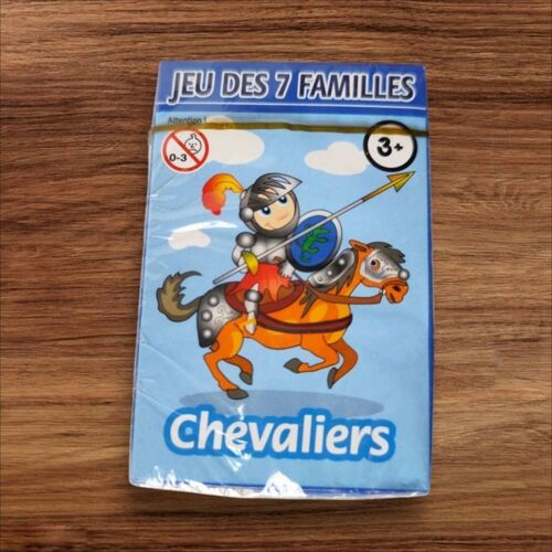 Jeu Des 7 Familles Chevaliers Neuf - Jeu Éducatif Enfant - Moyen Âge