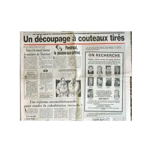 Lot De 5 Exemplaires De L'Hebdomadaire Le  Canard Enchaine Mai/Juin 1986 -