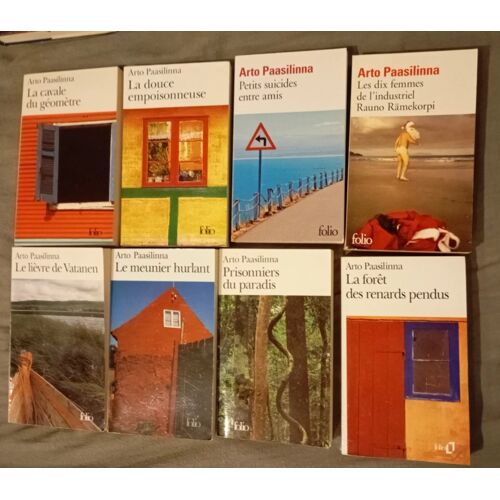Lot 8 Arto Paasilinna (Finlande) Le Lièvre De Vatanen, La Cavale Du Géomètre, Prisonniers Du Paradis, Les Dix Femmes De L'Industriel Rauno Ramekorpi, Petits Suicides Entre Amis, Le Meunier Hurlant
