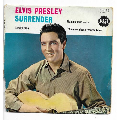 Elvis Presley : Surrender (Doc Pomus, Mort Shuman) 1'55 - Lonely Man (Bennie Benjamin, Sol Marcus) 2'45 / Flaming Star (Sid Wayne, Sherman Edwards) 2'28 - Summer Kisses, Winter Tears 2'18