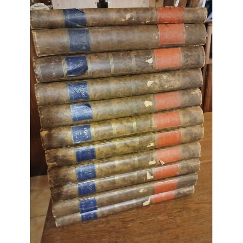Journal L'Illustration, 10 Volumes + 1 - La Grande Guerre 1914/1918, 10 Volumes Reliés