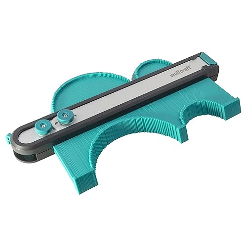 Gabarit de contour WOLFCRAFT 6980000 PRO 250 x 58 mm avec rail télescopique