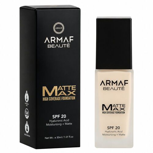 Armaf - Fond De Teint Matte Max Haute Couvrance Spf 20 - 05 Warm Beige 