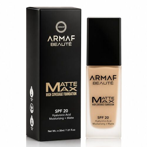 Armaf - Fond De Teint Matte Max Haute Couvrance Spf 20 - 09 Tan 