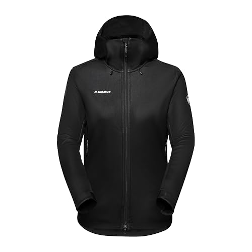 Mammut - Women's Ultimate Vii So Hooded Jacket - Veste Softshell Taille L, Noir