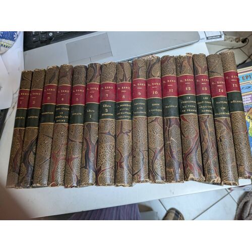 Oeuvres De George Sand En 15 Volumes