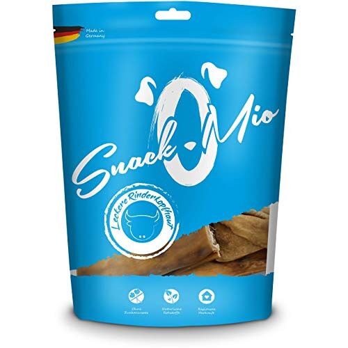 Snackomio Peau De Tête De B Uf Délicieuse Mâcher Premium Pour Chien 600 G