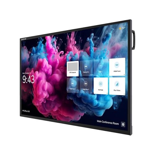 Avocor AVH-8620 - 86" H Series écran LCD rétro-éclairé par LED - interactive - avec écran tactile (multi-touches) - 4K UHD (2160p) 3840 x 2160 - LED à éclairage direct