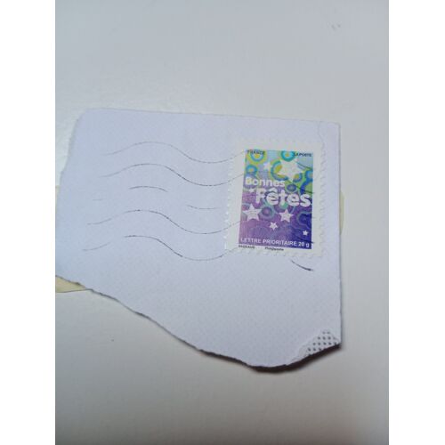 France Timbre Lettre 20g Oblitéré Autoadhésif N°244 Et 4313 Bonne Fete De 2008
