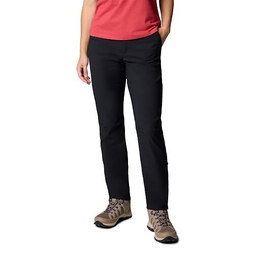 Columbia - Women's Leslie Falls Pant Ii - Pantalon De Trekking Taille 16 - Regular, Noir