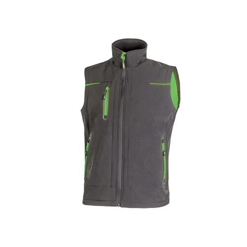 U-power - Softshell Gilet Imperméable Respirant Coupe-vent Univers M Gris