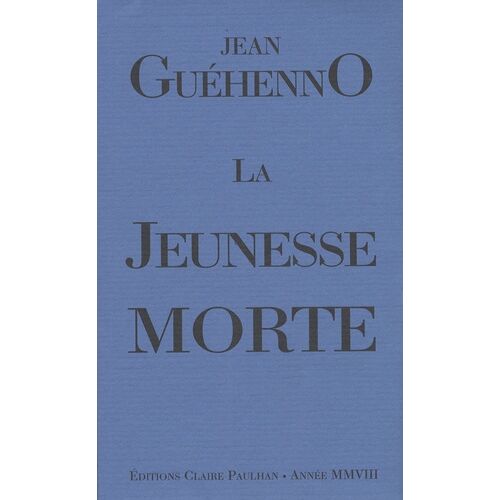 La Jeunesse Morte