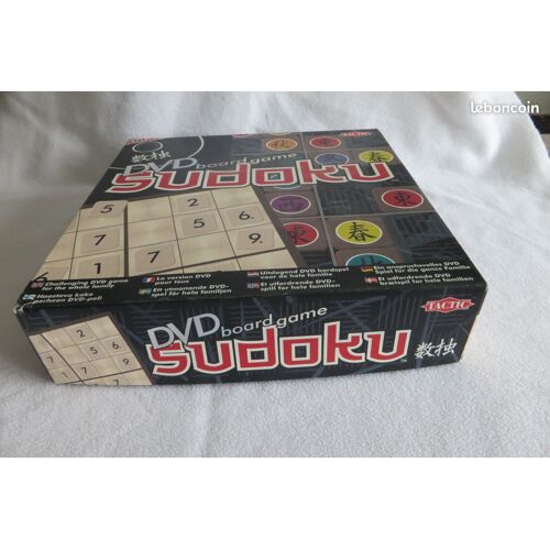 Jeu De Société Sudoku - Dvd Board Game Tactic