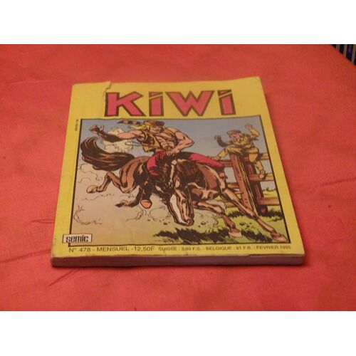 Kiwi . . Mensuel . . N° 478 . . 10 Fevrier 1995 . . Semic . .