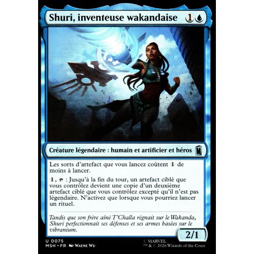 Shuri Inventeuse Wakandaise - Magic - Marvel Super Heroes - Vf - U - 75