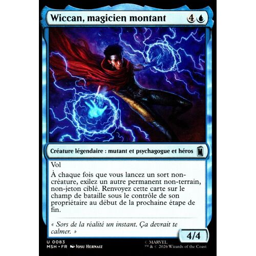 Wiccan Magicien Montant - Magic - Marvel Super Heroes - Vf - U - 83