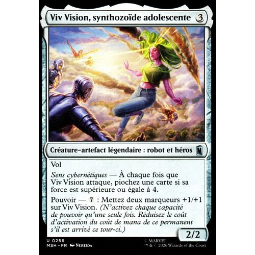 Viv Vision Synthozoïde Adolescente - Magic - Marvel Super Heroes - Vf - U - 256