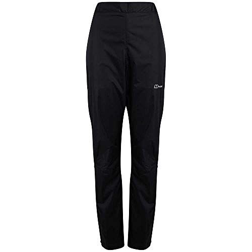 Berghaus - Women's Deluge 2.0 - Pantalon Imperméable Taille 10 - Length 31'', Noir