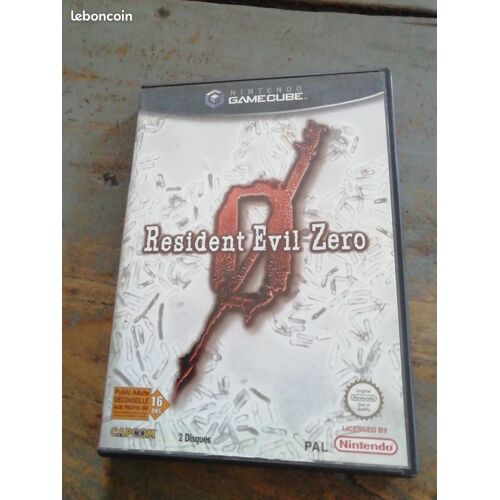 Jeu resident evil zero nintendo gamecube pal fr complet