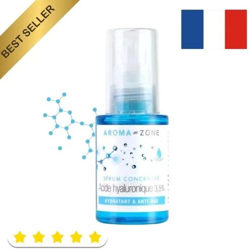 Sérum Acide Hyaluronique 3,5% Anti-Âge, Anti-Rides, Fermeté, Peau Lisse Et Hydratant