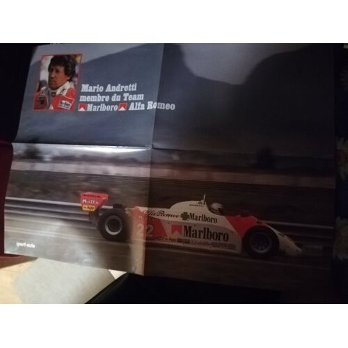 Poster Andretti Alfa Romeo 179c 1981