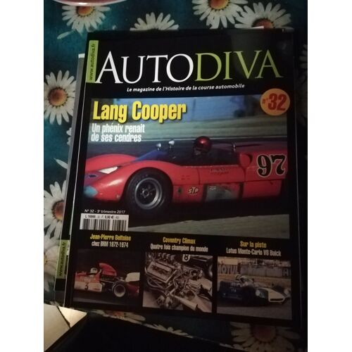 Autodiva 32 De 2017 Beltoise,Champion,Histoires Belge,Coventry Climax