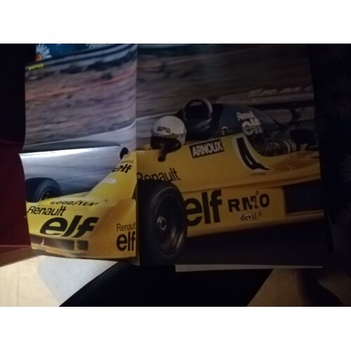 Poster Arnoux Renault F2 1977