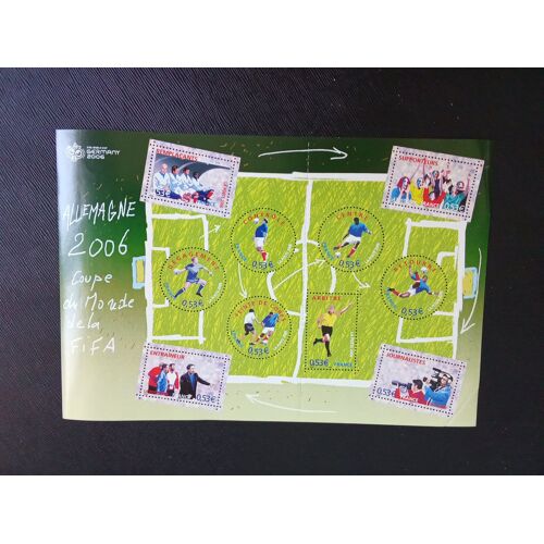 Timbre France Y T Bf 97 Séries : Coupe Du Monde Fifa 2006 - (020610 )