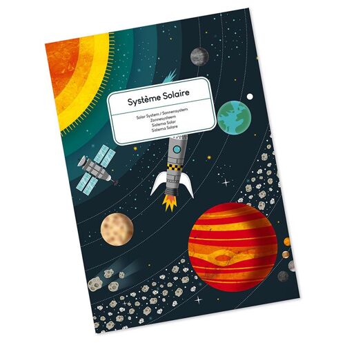 JANOD Educational Puzzle Solar System