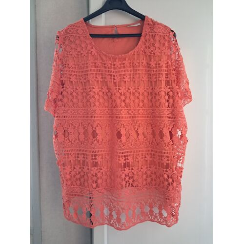 Tunique Taille 52 Corail Janina
