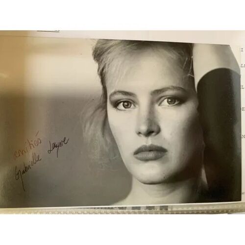 Gabrielle Lazure - Autographe