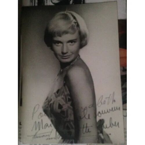 Brigitte Auber - Autographe