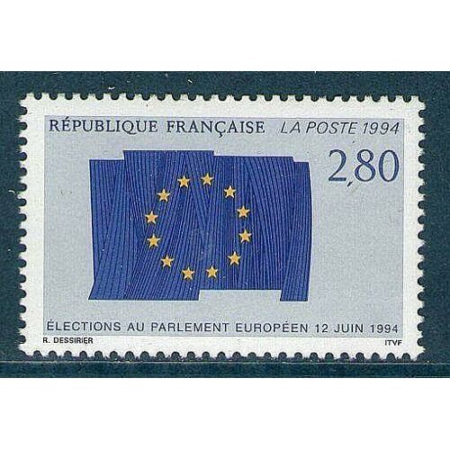 4ème Élection Au Parlement Européen Année 1994 N° 2860 Yvert Et Tellier Luxe