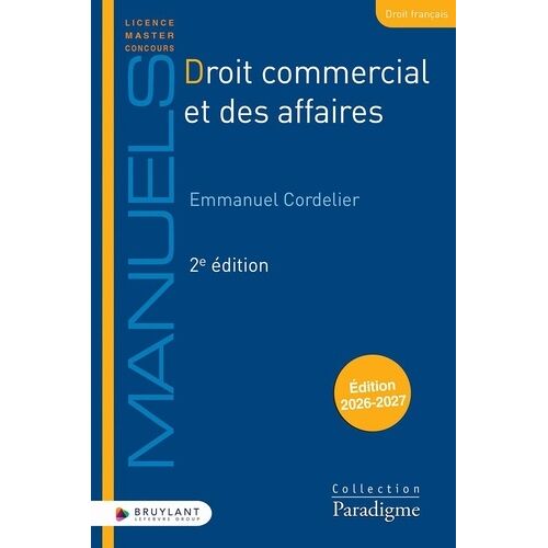 Droit Commercial Et Des Affaires