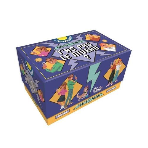 Boîte Quiz - Incollables - T'as Pas Le Niveau ? - Enfants Contre Parents