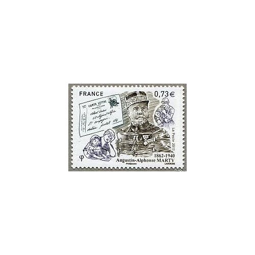Augustin-Alphonse Marty Haut Fonctionnaire Année 2017 N° 5190 Yvert Et Tellier Luxe