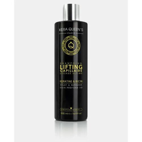 Kera Queen's Kératine & Ricin Lifting Capillaire Soing Profond 3d Shampoing 500ml 