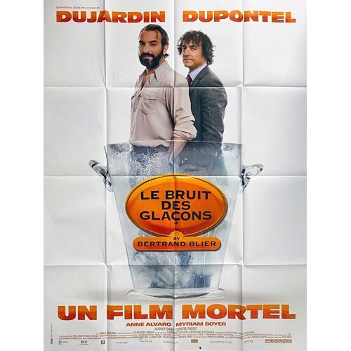 Le Bruit Des Glaçons - Véritable Affiche De Cinéma Pliée - Format 120x160 Cm -De Bertrand Blier Avec Jean Dujardin, Albert Dupontel, Anne Alvaro, Myriam Boyer, Audrey Dana, Christa Theret  - 2010
